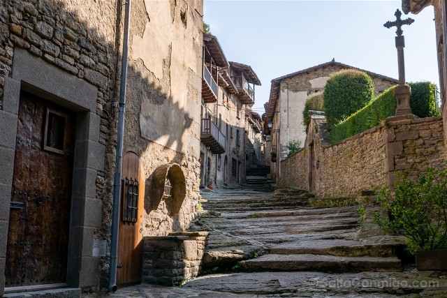 Calle del Fossar en Rupit