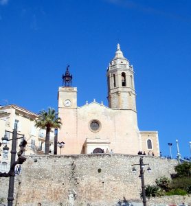 Iglesia de Sant Bartomeu i Santa Tecla en SITGES