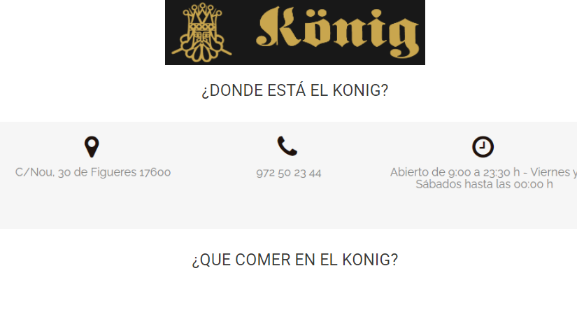 donde esta el konig